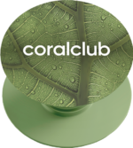 Поп-сокет Coralclub, зеленый (поп-сокет) — изображение 3